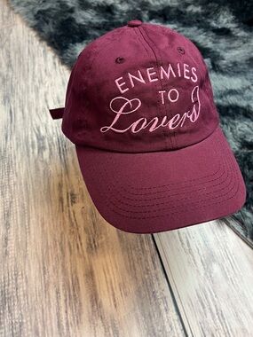 Embroidered "Enemies to Lovers" Baseball Cap by 832 Stories